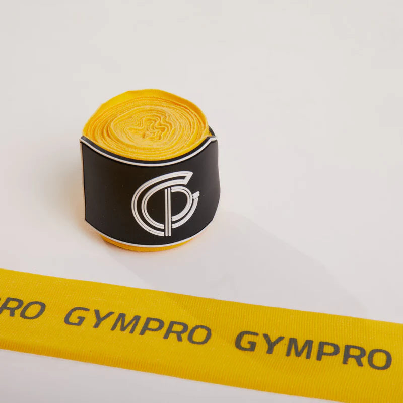 GYMPRO APPAREL BOXING HAND WRAPS 4.5M - YELLOW