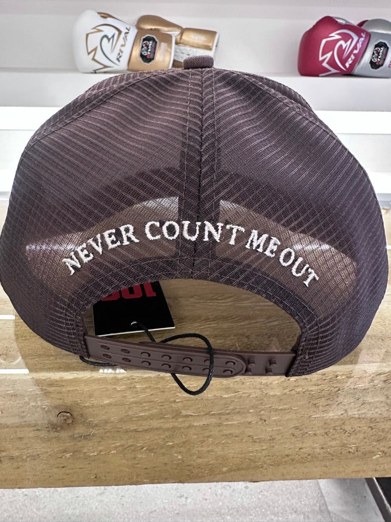 10C TC MESH TRUCKER CAP BROWN/STONE
