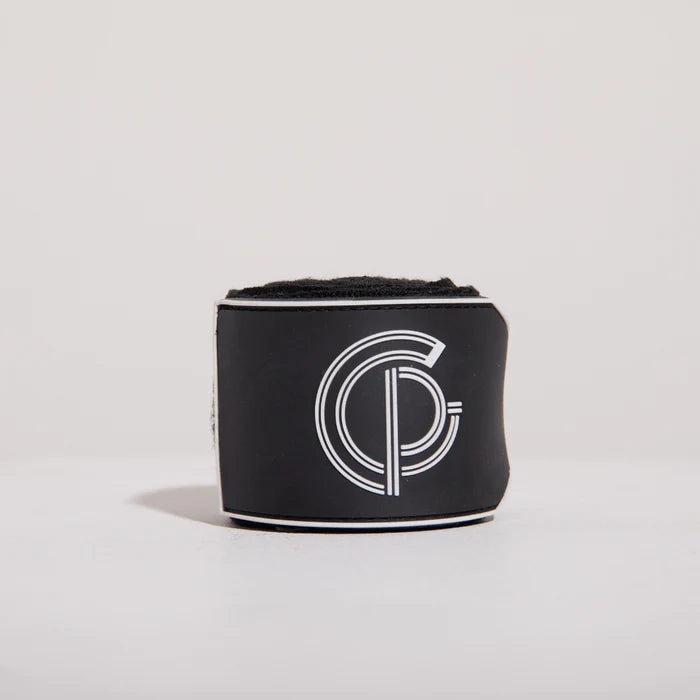 GYMPRO APPAREL BOXING HAND WRAPS 4.5M - BLACK