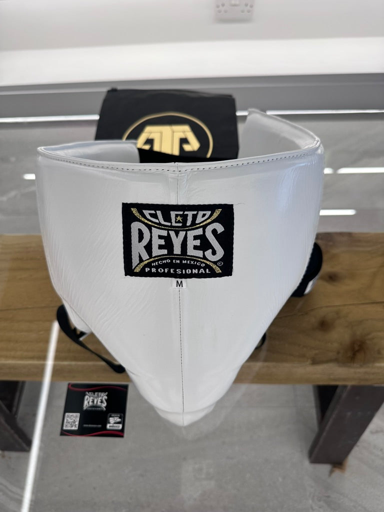 CLETO REYES KIDNEY &amp; GROIN FOUL PROTECTOR WHITE - MEDIUM