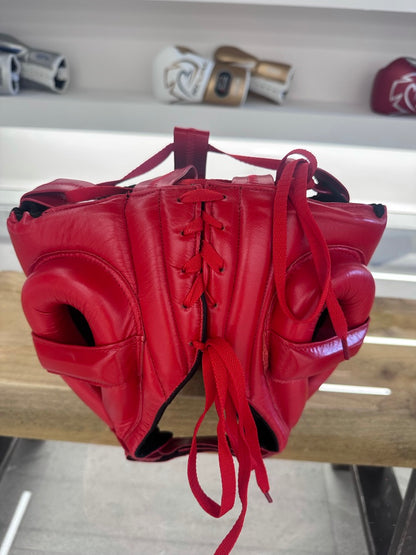 PAFFEN SPORT PRO MEXICAN HEAD GUARD FOR SPARRING - RED M/L
