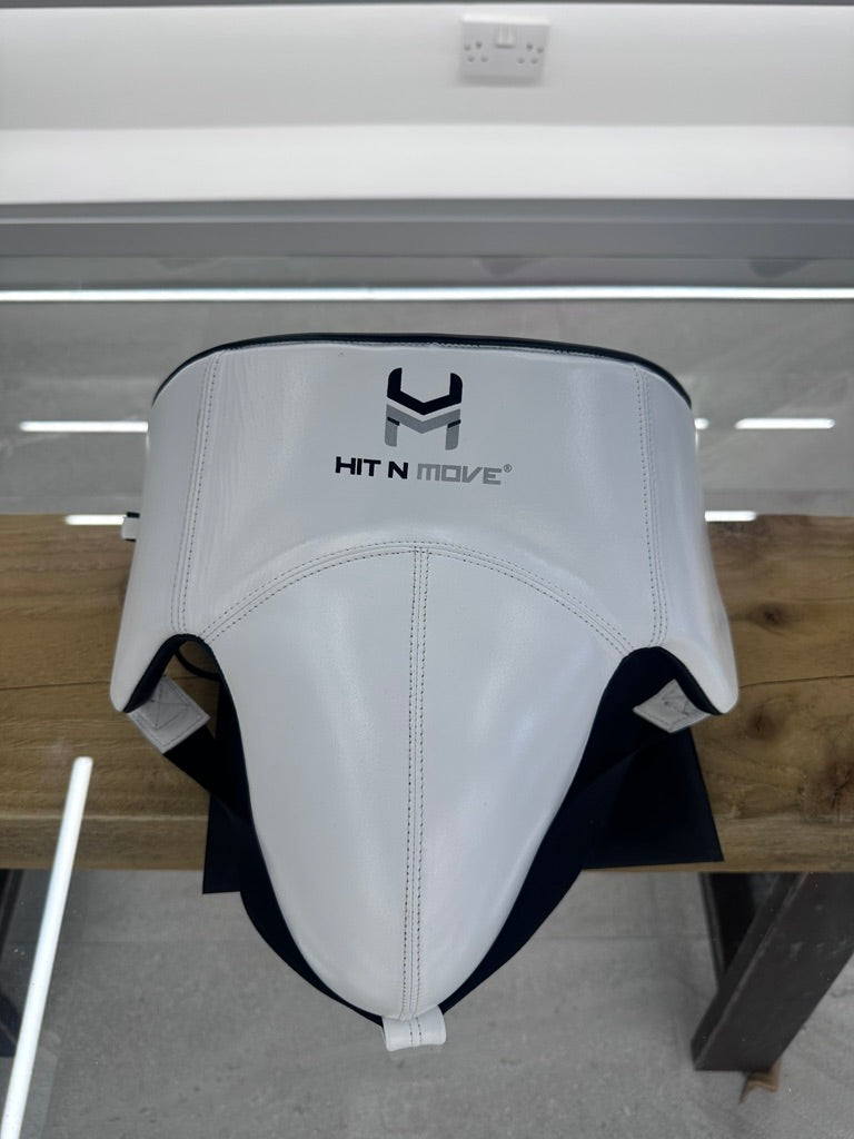 HIT N MOVE GROIN GUARD WHITE