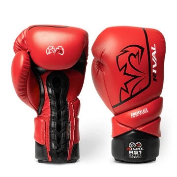 RIVAL RS1 ULTRA SPARRING GLOVES 2.0 16oz - RED