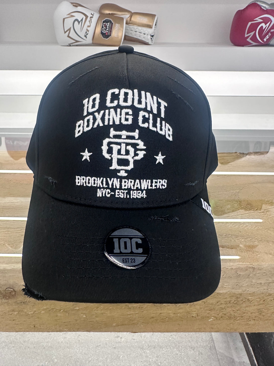10C FULL TRUCKER CAP - BLACK