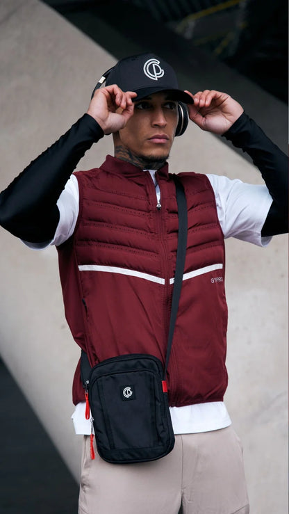 GYMPRO APPAREL MENS XT2 PERFORMANCE GILET - RED - LARGE