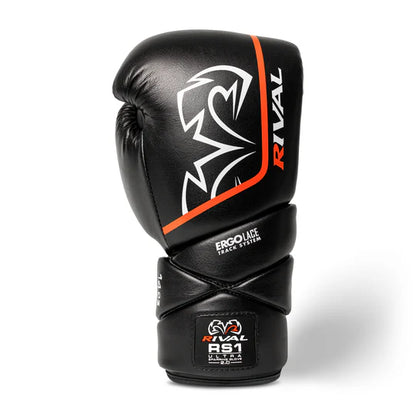 RIVAL RS1 ULTRA SPARRING GLOVES 2.0 16oz - BLACK