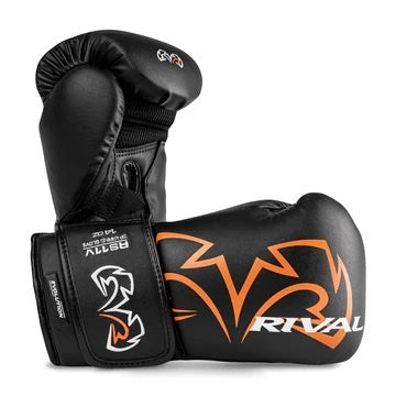 RIVAL RS11V EVOLUTION SPARRING GLOVES 16oz - BLACK