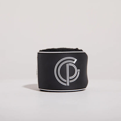 GYMPRO APPAREL BOXING HAND WRAPS 4.5M - BLACK