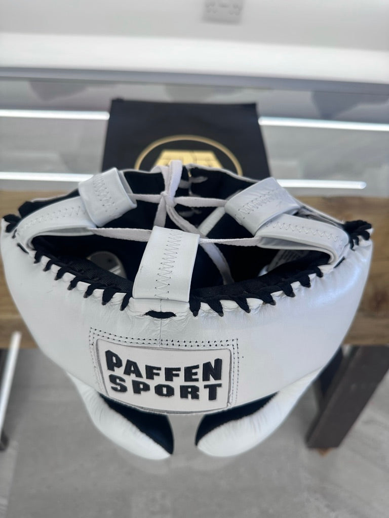 PAFFEN SPORT PRO MEXICAN HEAD GUARD FOR SPARRING - WHITE M/L