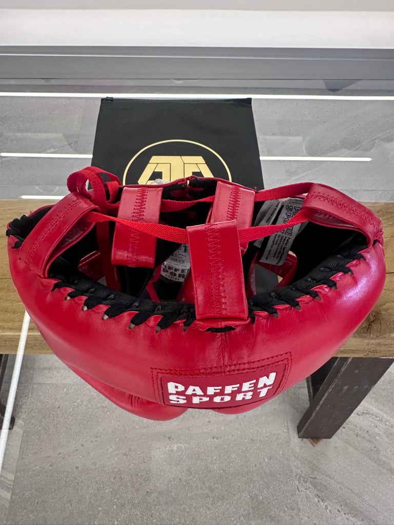 PAFFEN SPORT PRO MEXICAN HEAD GUARD FOR SPARRING - RED M/L