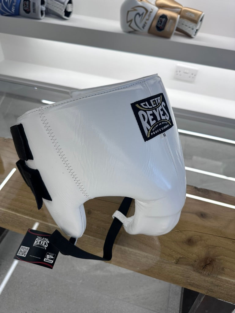 CLETO REYES KIDNEY &amp; GROIN FOUL PROTECTOR WHITE - MEDIUM